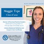 Meet Maggie Tepe, a GVSU Doctor of Nursing Practice (DNP) student